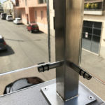 Parapetto in vetro balcone