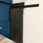 Porta scorrevole antica