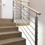 Parapetto inox scale